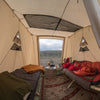 roomy interior of springbar classic jack 100 tent 