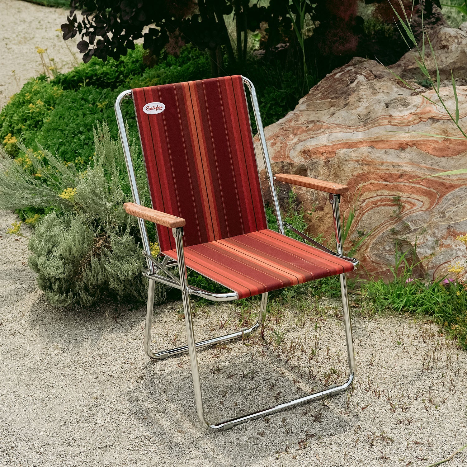 LTD. SPRINGBAR® FOLD-AWAY CHAIR BY ZIP DEE®– Springbar