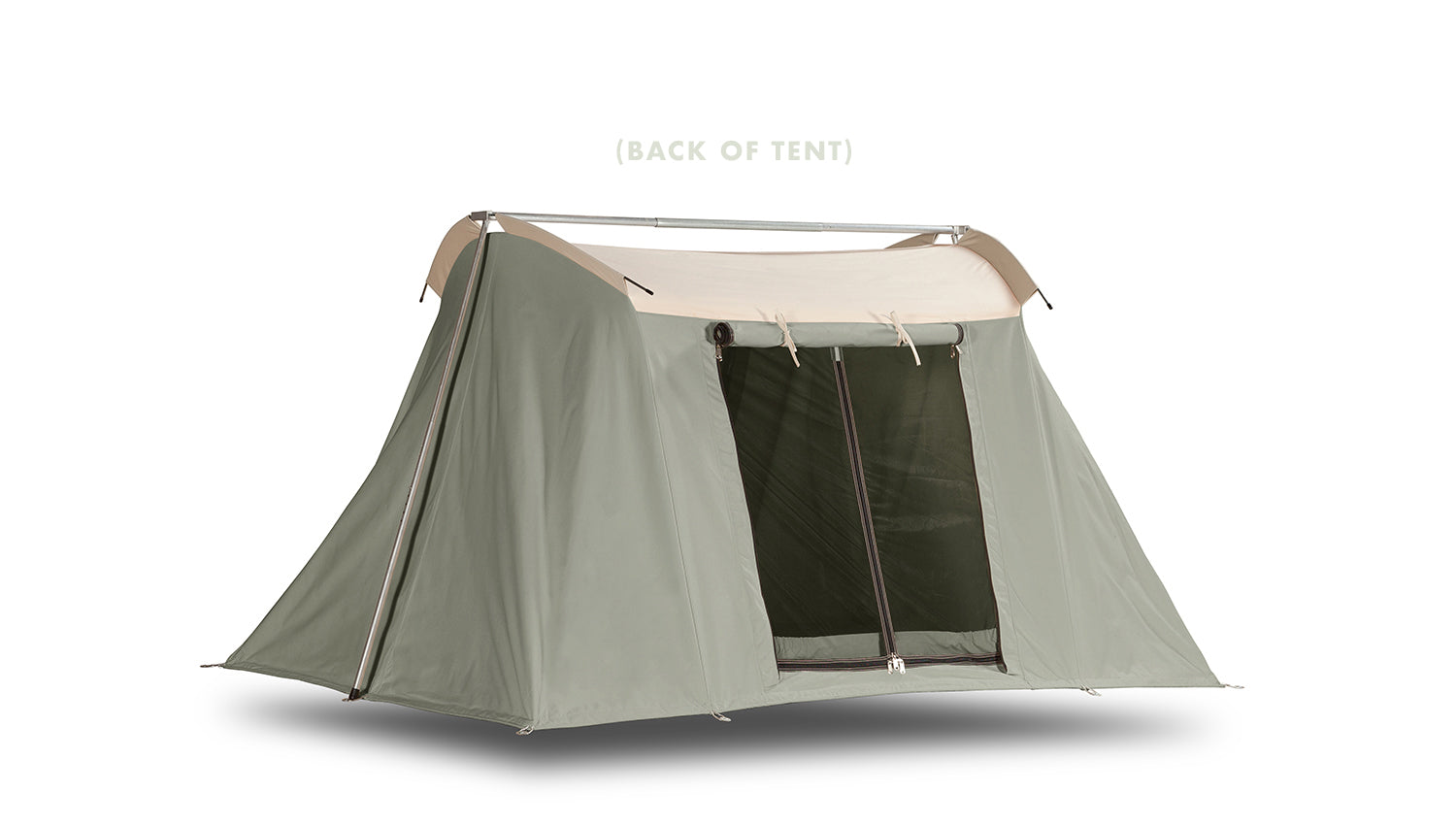 kleinste tent Springbar Compact Canvas Tent Pearl Gray