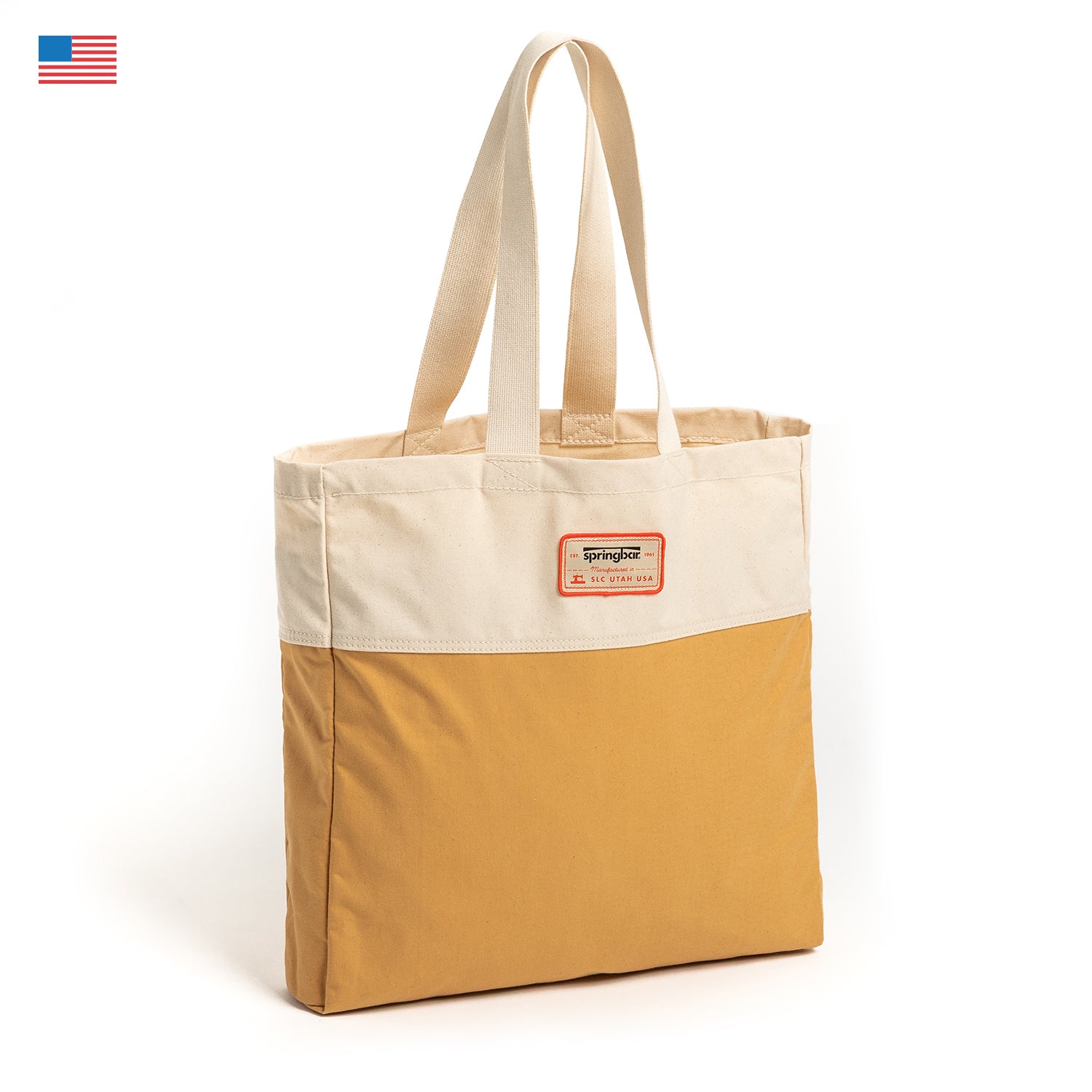 CafePress Smiling Westie Canvas Tote Bag - Natural Reusable Shopping Bag (Multiple Sizes)