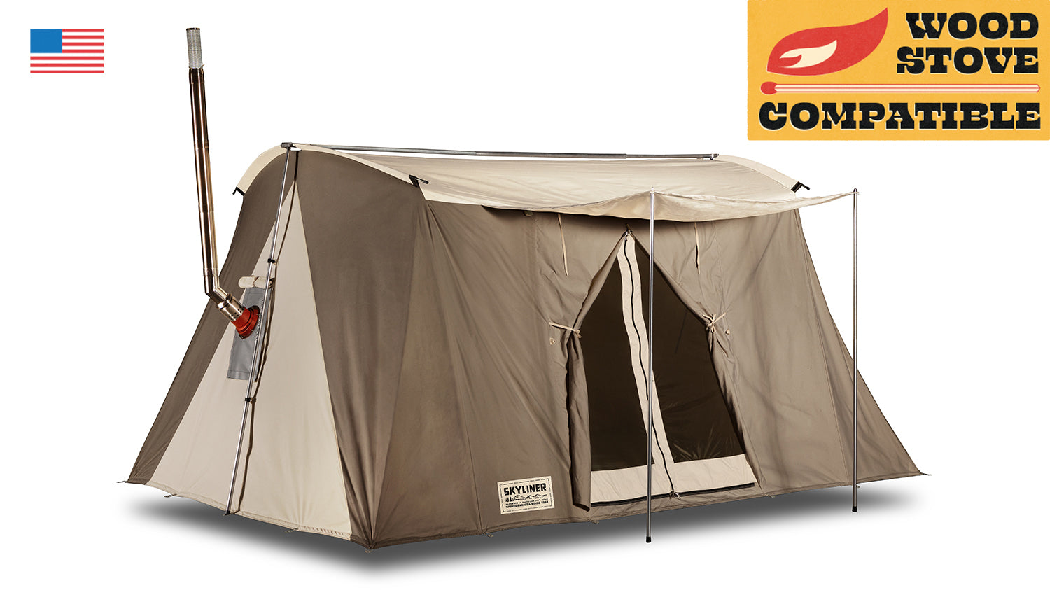 Springbar® Skyliner Canvas Hot Tent