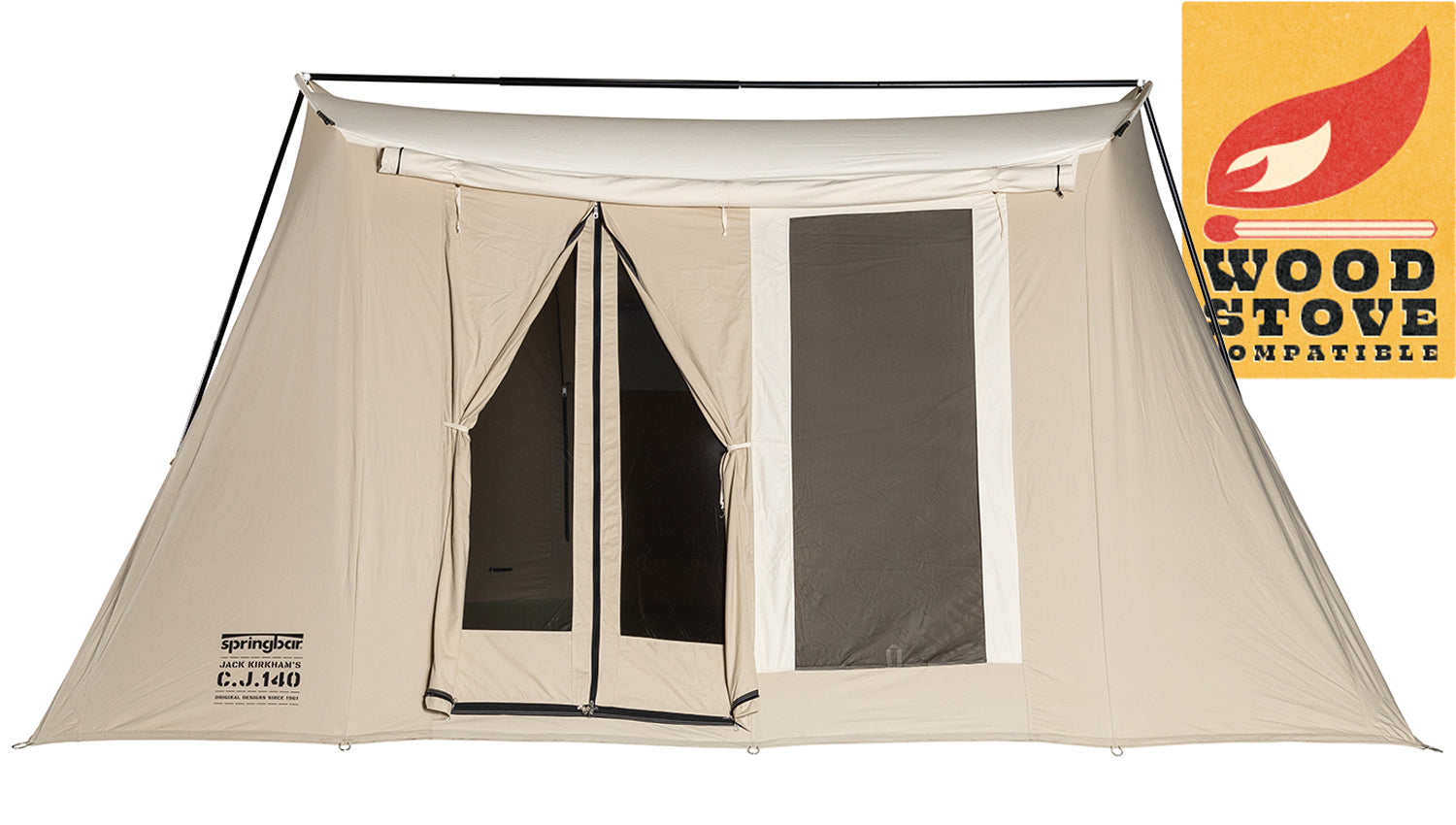 Springbar Classic Jack 140 Canvas Tent1