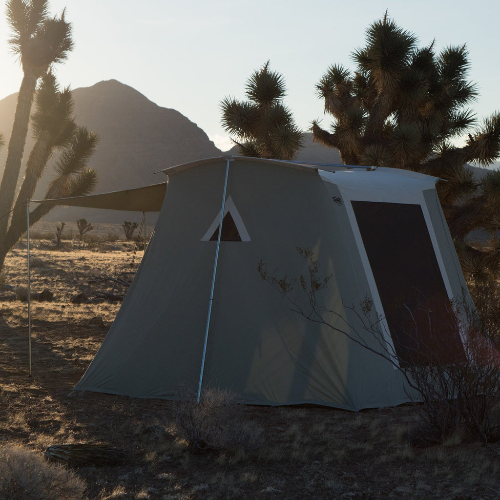 Springbar Highline 6 Tent camping in desert