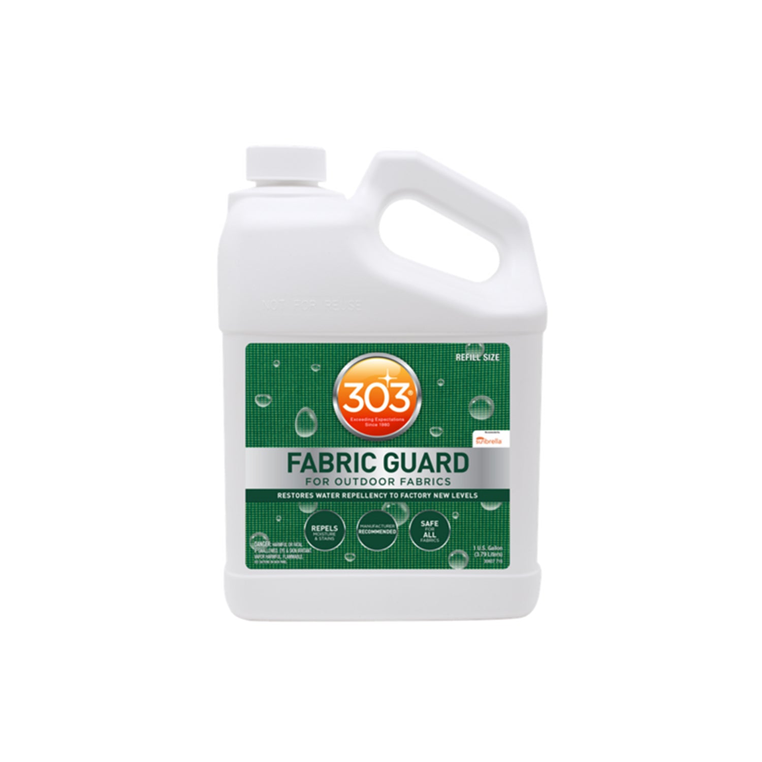 303 FABRIC GUARD WATER REPELLENCY TREATMENT