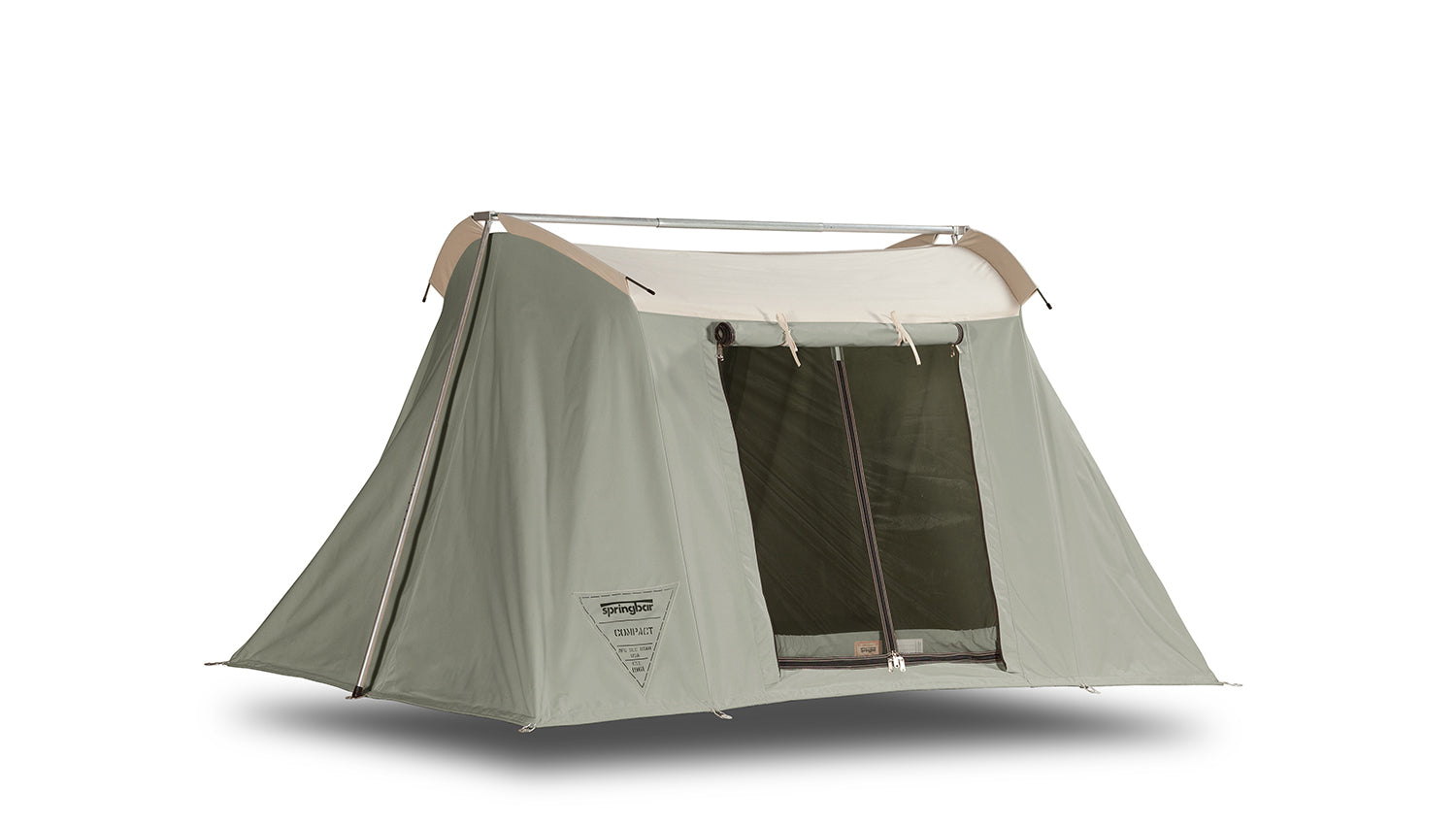 spring bar canvas tent Springbar Compact Canvas Tent Pearl Gray