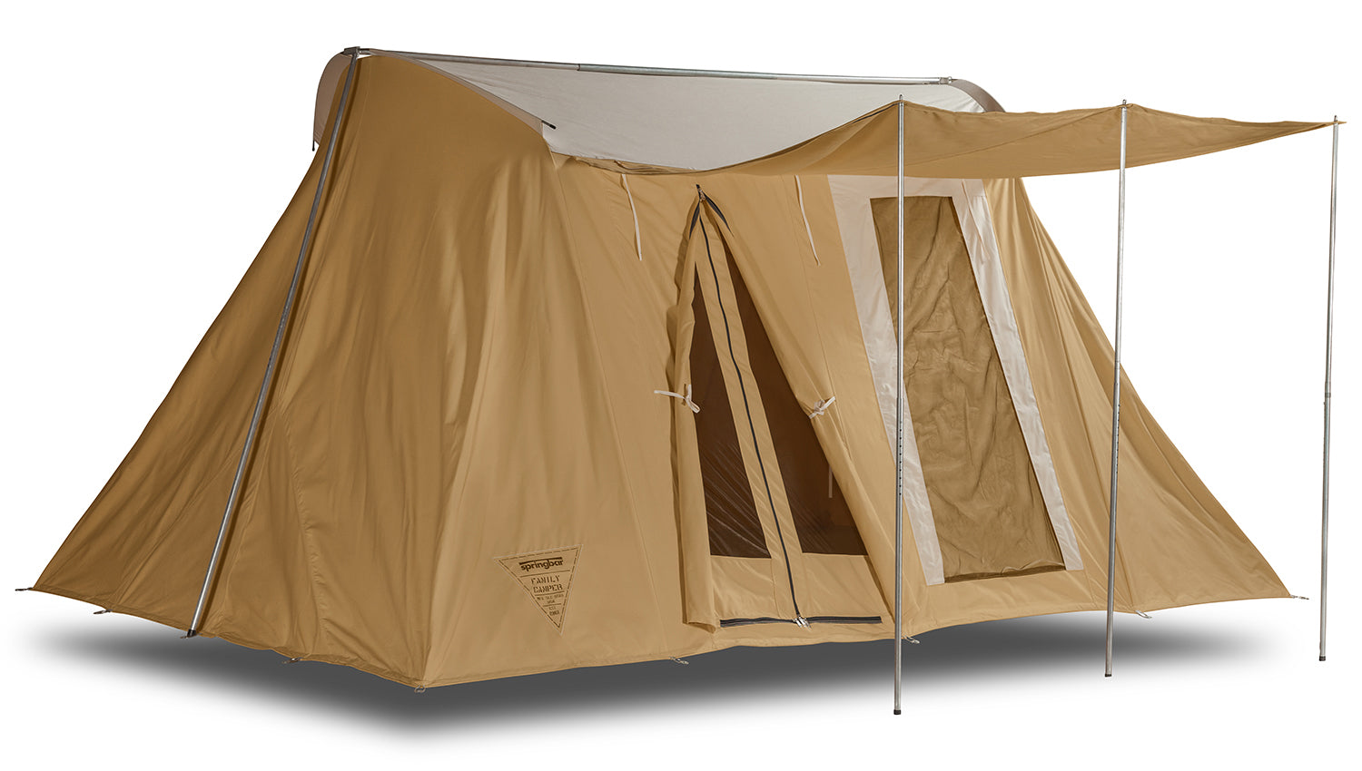 tent bar Springbar Family Camper Canvas Tent Bison