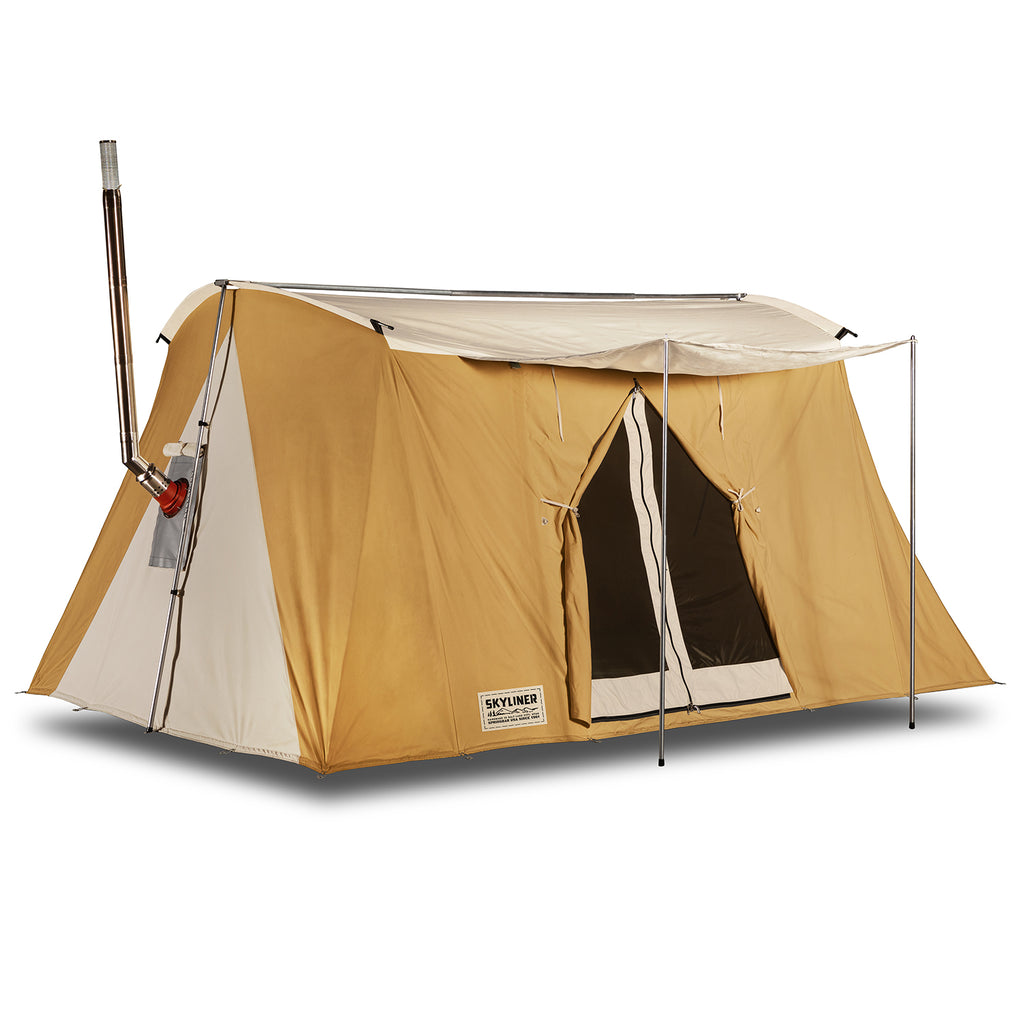 Springbar Skyliner Canvas Hot Tent Pearl Gray