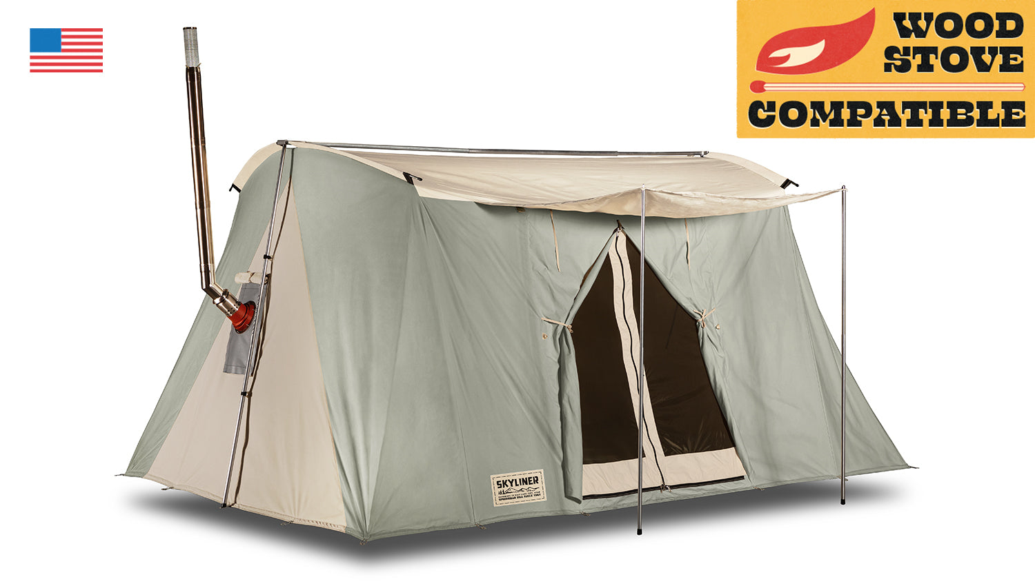 Springbar® Skyliner Canvas Hot Tent