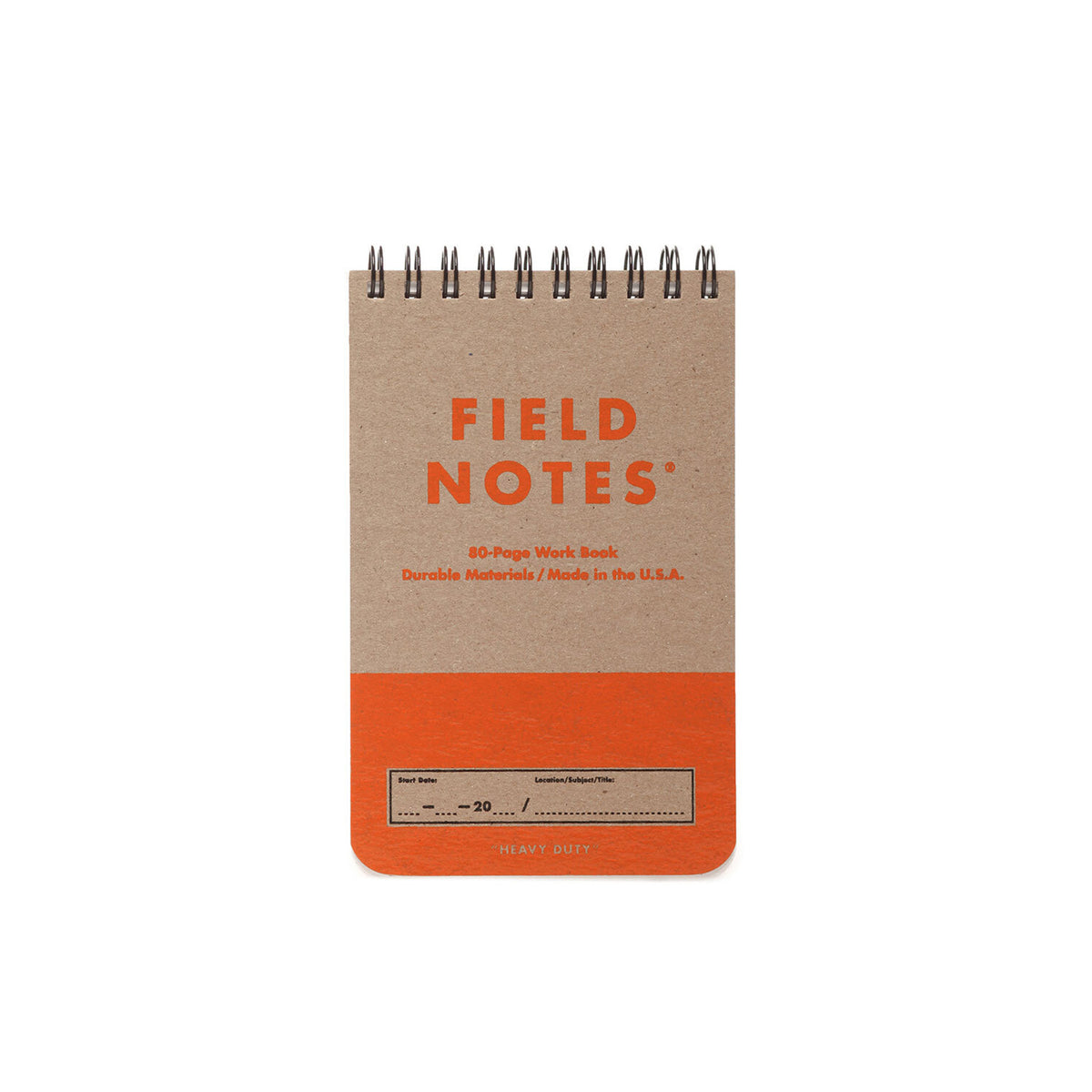 FIELD NOTES HEAVY DUTY (2 PACK) Springbar
