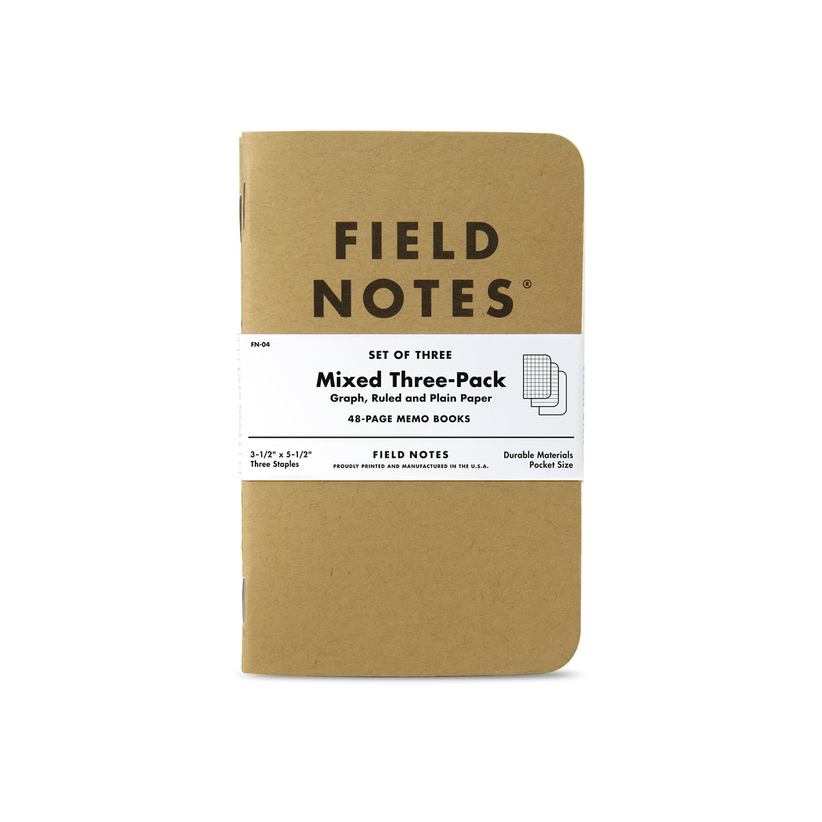 FIELD NOTES スペシャルセット WEB_Field-Notes-Kraft-Mixed-