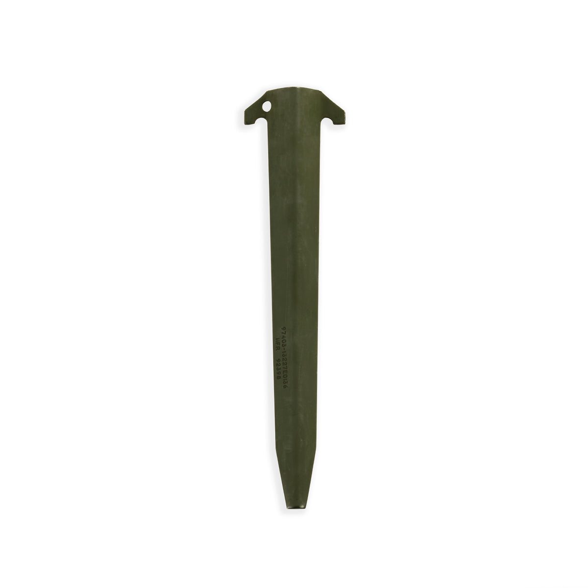 tent spike MILITARY ALUMINUM WEDGE STAKE (12 INCH